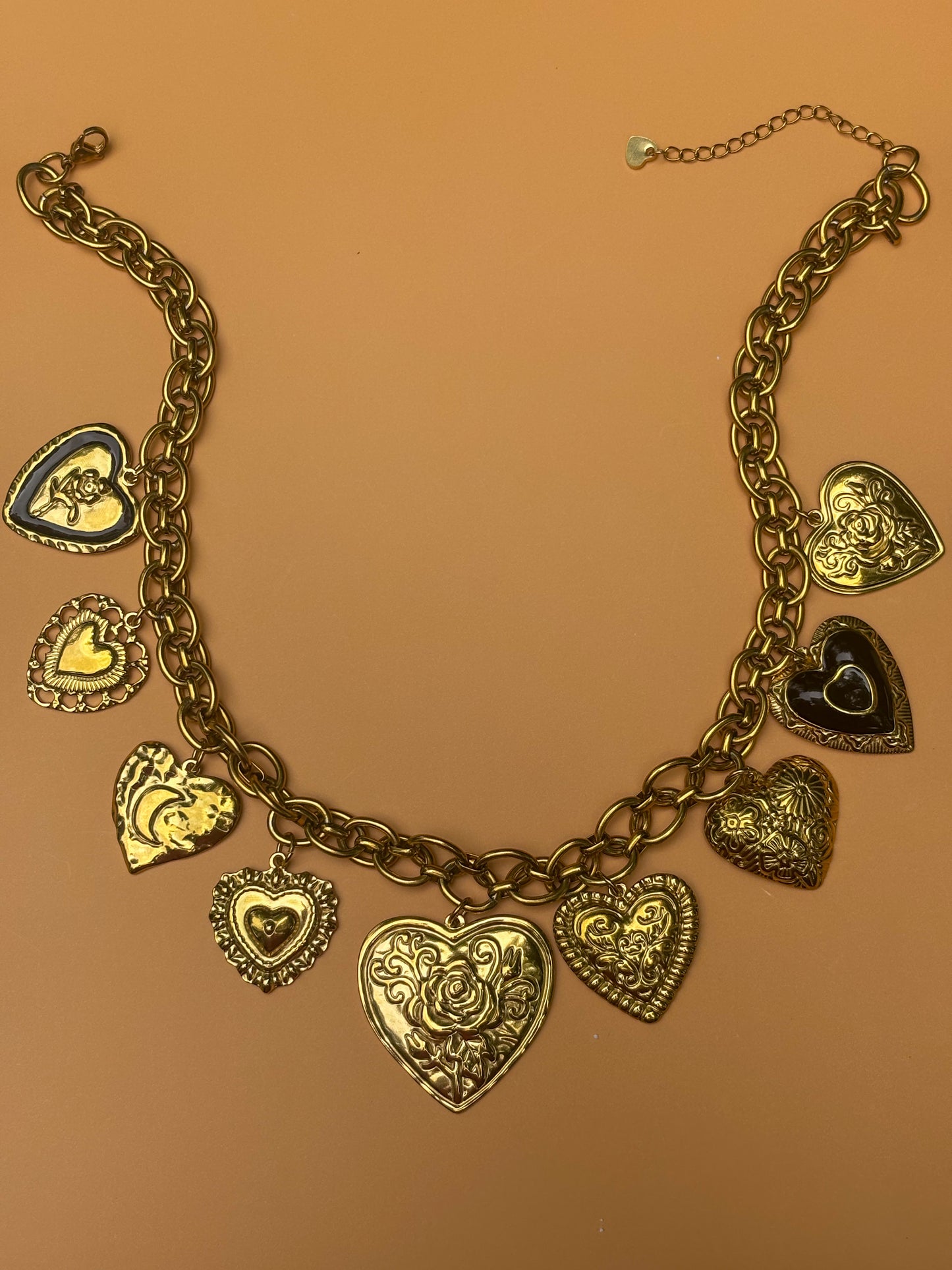 Big Hearts Statemenr Necklace