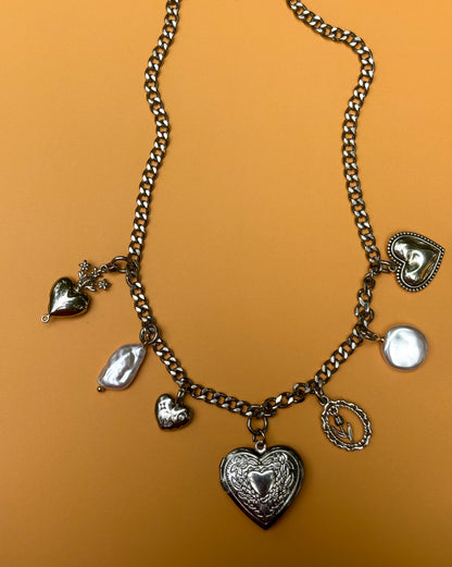 Silver Locket Necklace