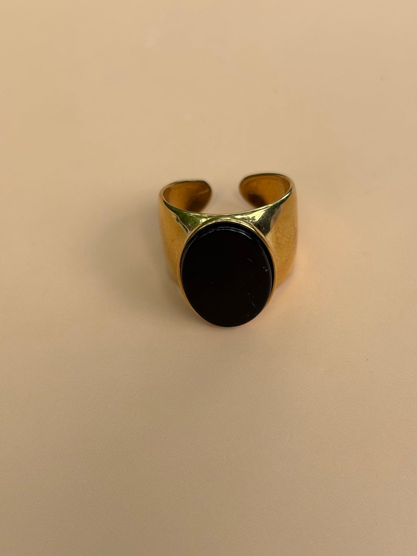 black onyx ring